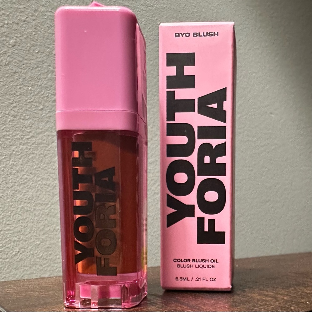 New Youthforia BYO Blush, Tinted Blush Oil; color But Tonight YOUTH FORIA